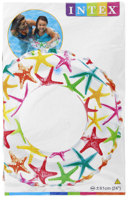 Buy Intex Lively Print Swim Ring Starfish at Mighty Ape NZ
