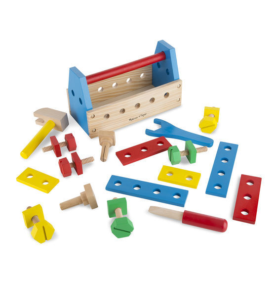 Melissa & Doug: Wooden Take-Along Tool Kit image