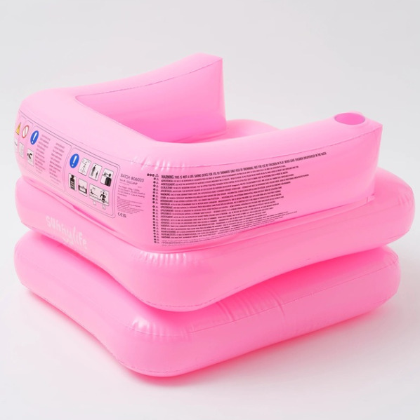 Sunnylife Inflatable Lilo Chair Pink Gloss at Mighty Ape NZ
