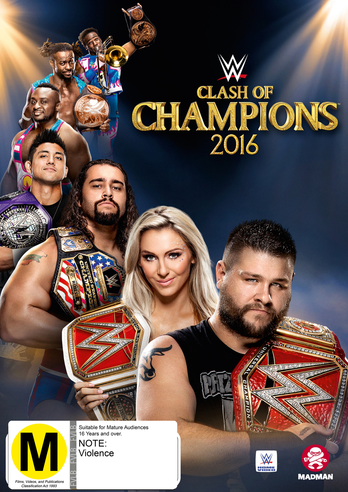 WWE: Clash Of Champions 2016 on DVD image