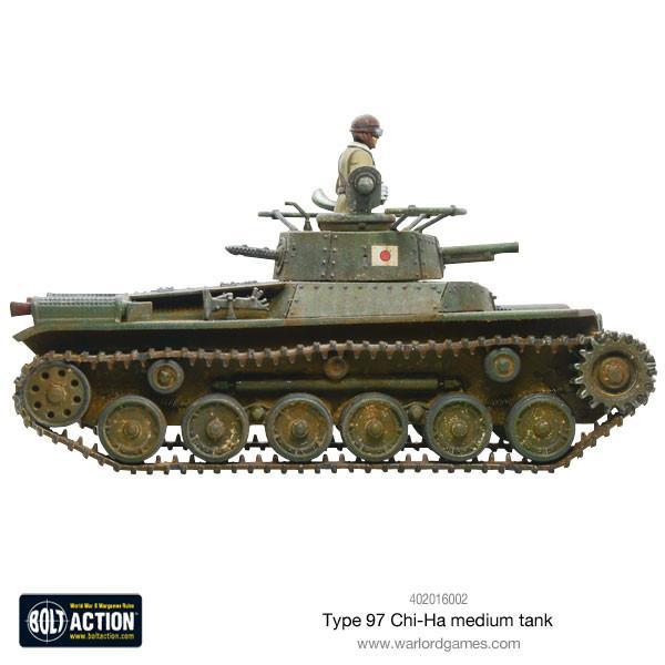 Chi-Ha Japanese tank image