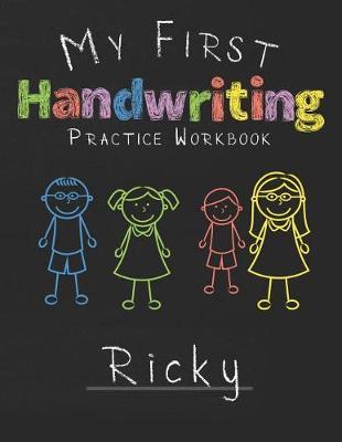 My first Handwriting Practice Workbook Ricky image