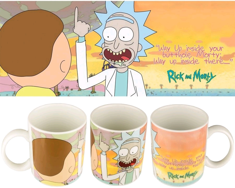 Rick and Morty - Butthole Mug