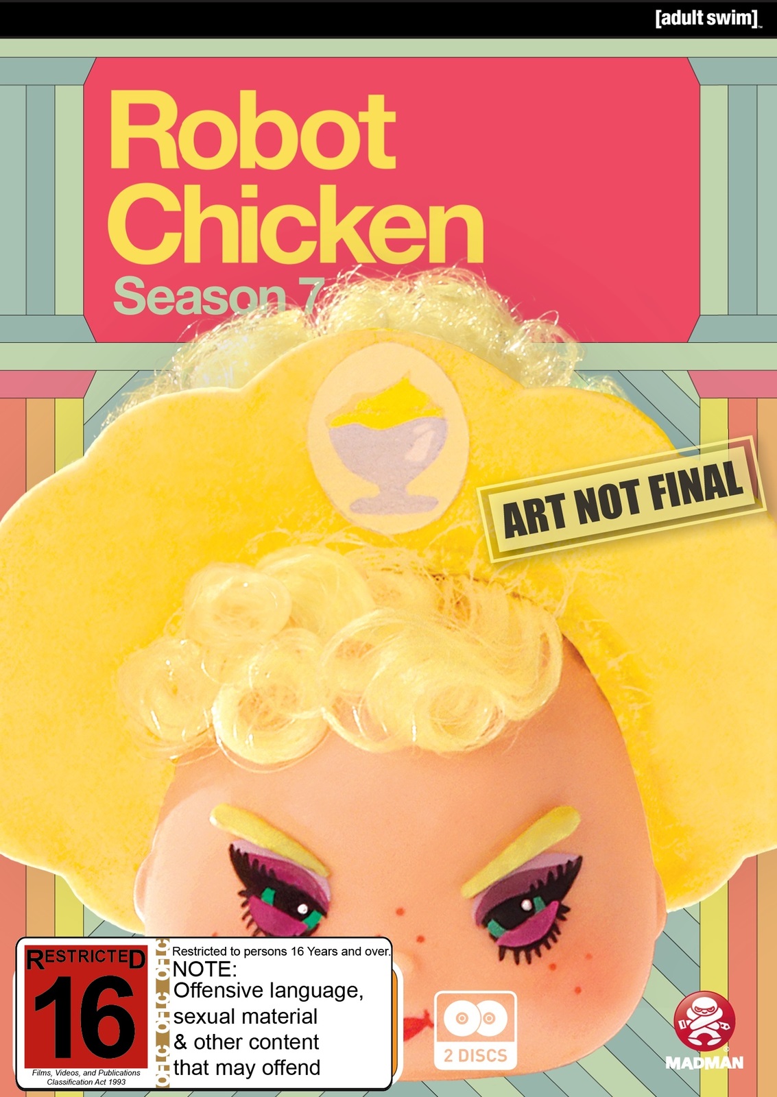 Robot Chicken: Season 7 on DVD image