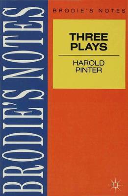 Pinter: Three Plays by John P. Jenkins image