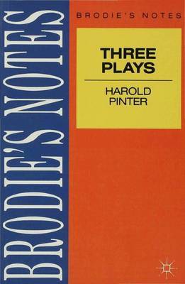 Pinter: Three Plays image