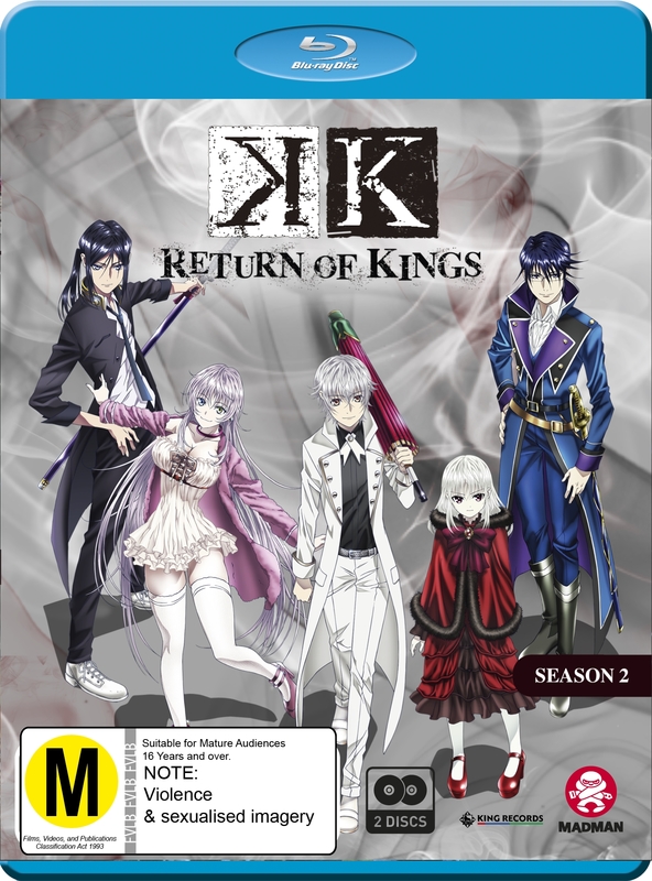 K': Return of Kings Season 2 | Blu-ray | Buy Now | at Mighty Ape NZ