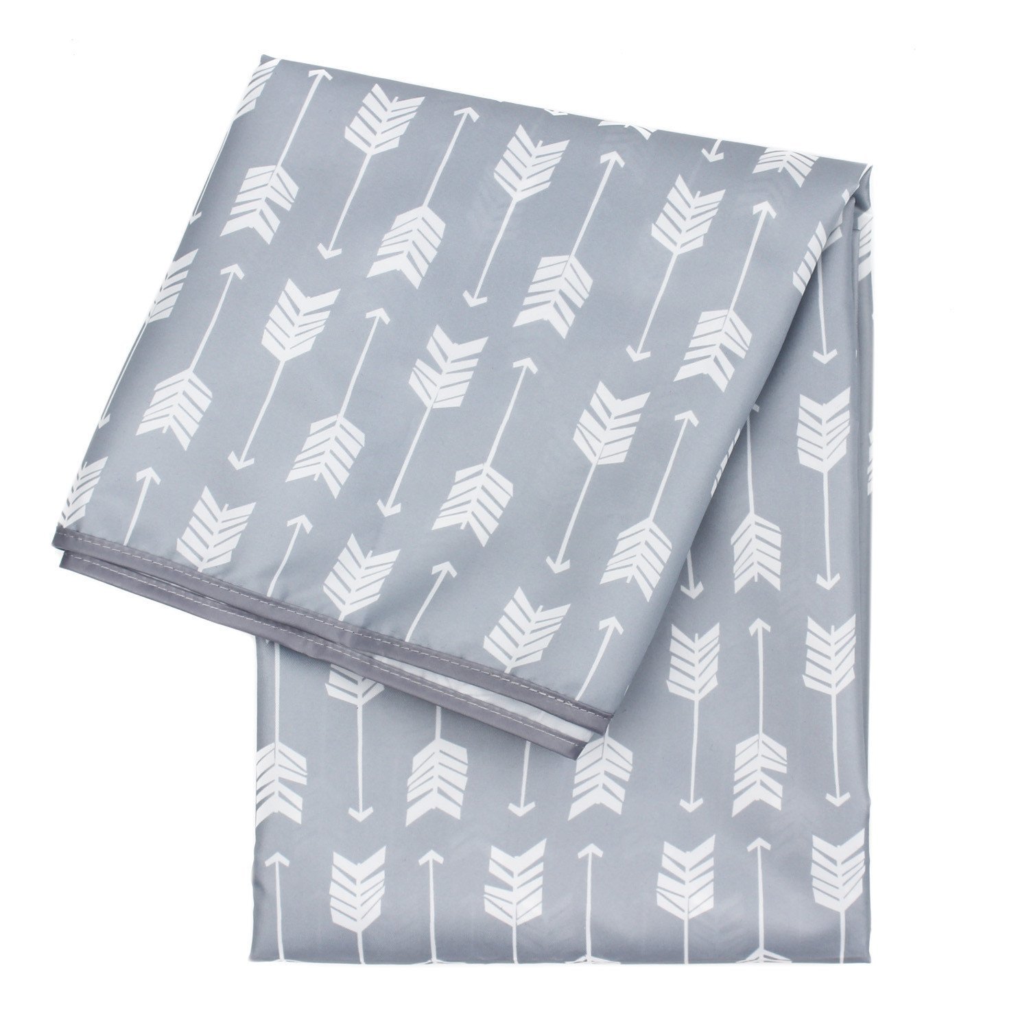 Bumkins: Waterproof Splat Mat - Grey Arrow