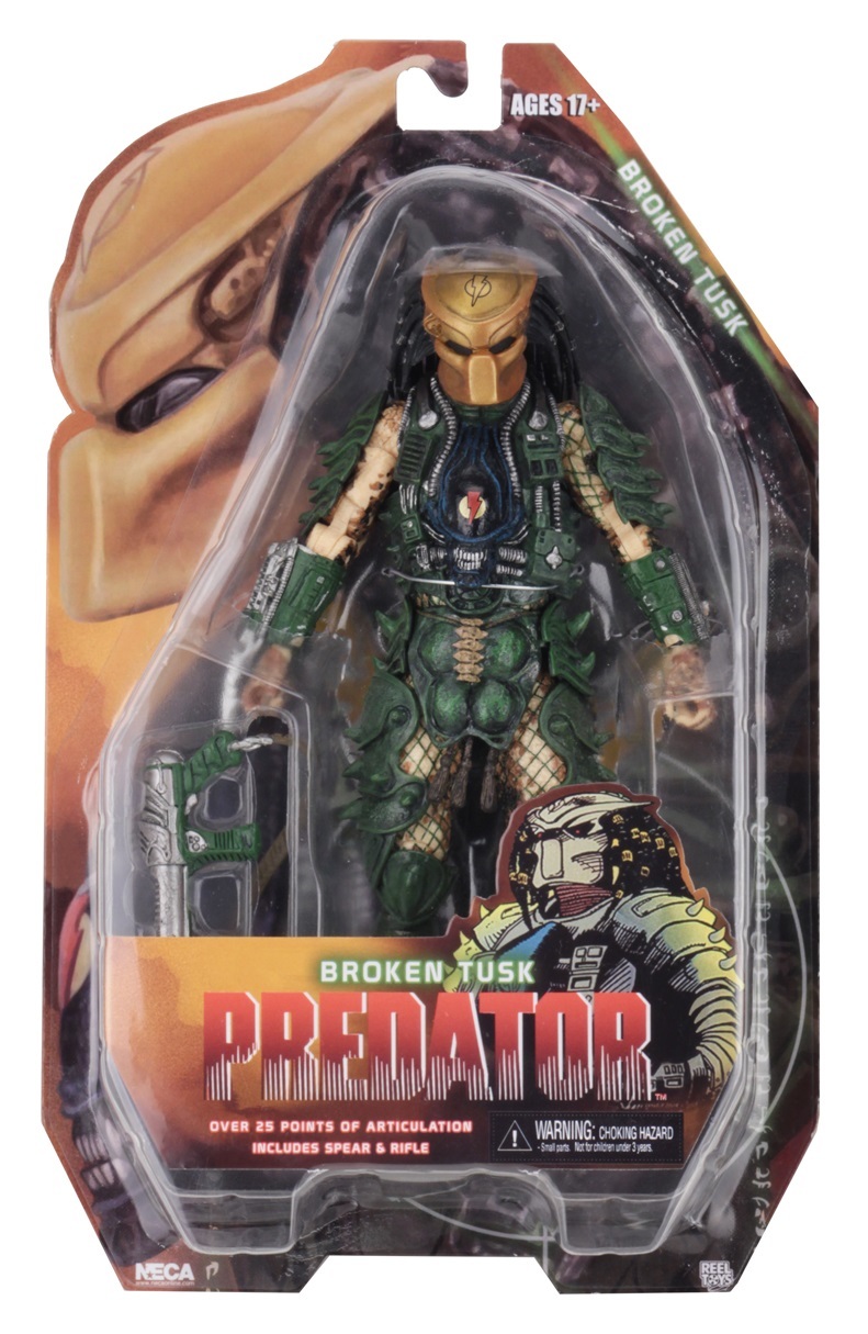 Predators: Broken Tusk - 8" Action Figure