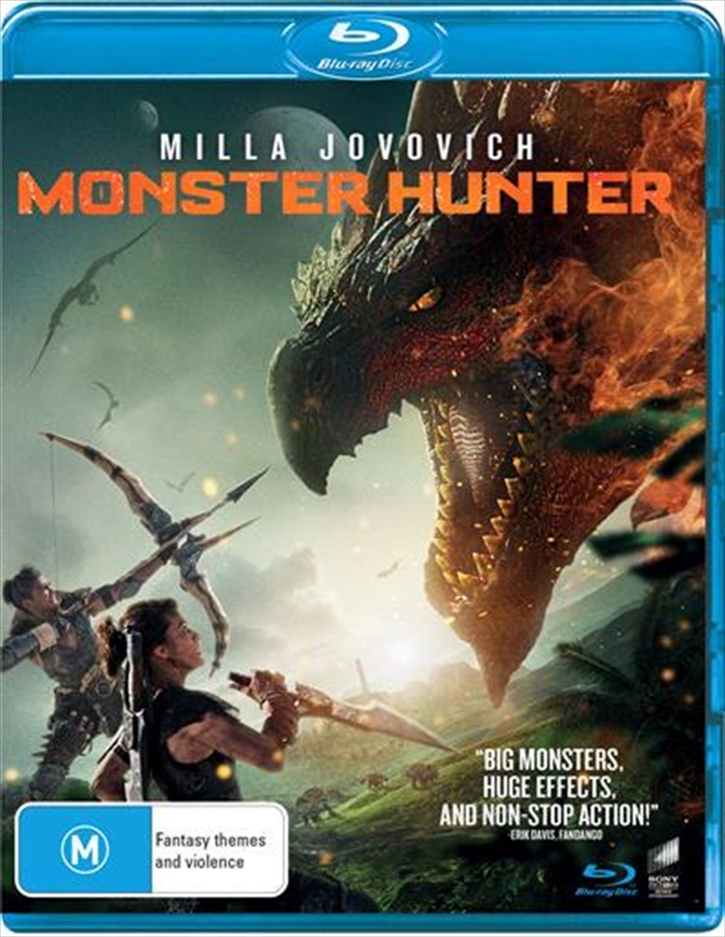 Monster Hunter on Blu-ray