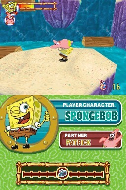 SpongeBob's Atlantis SquarePantis on DS