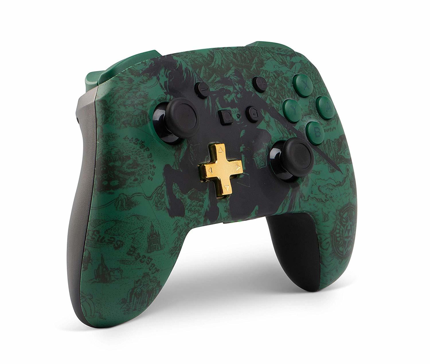 Nintendo Switch Wireless Controller - Zelda Silhouette on Switch