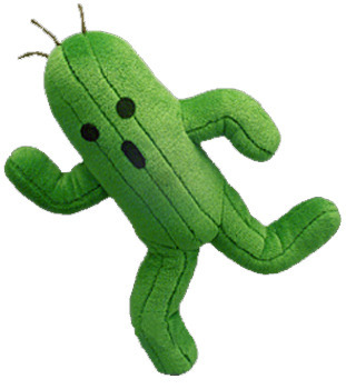final fantasy cactuar plush