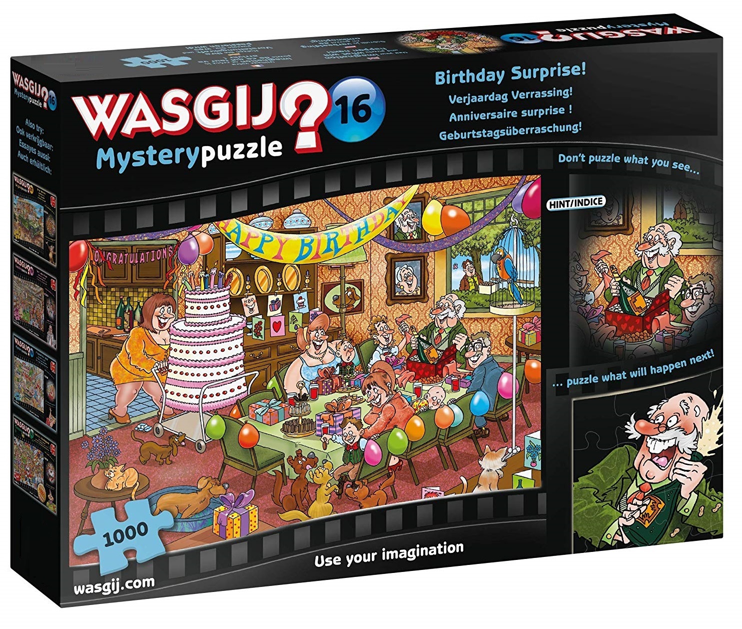 Wasgij: 1000 Piece Puzzle - Mystery #16 (Birthday Surprise) image