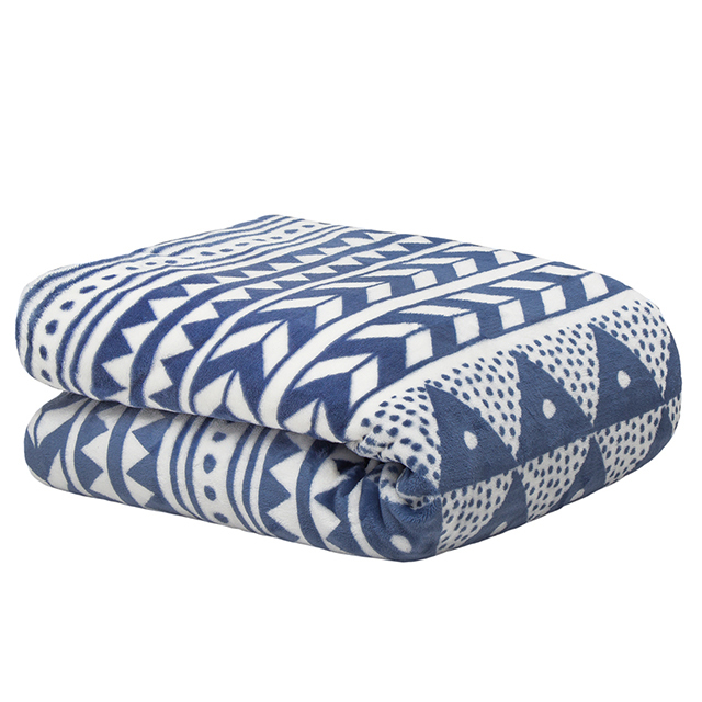 Bambury Nolita Ultraplush Throw Rug (Denim) image