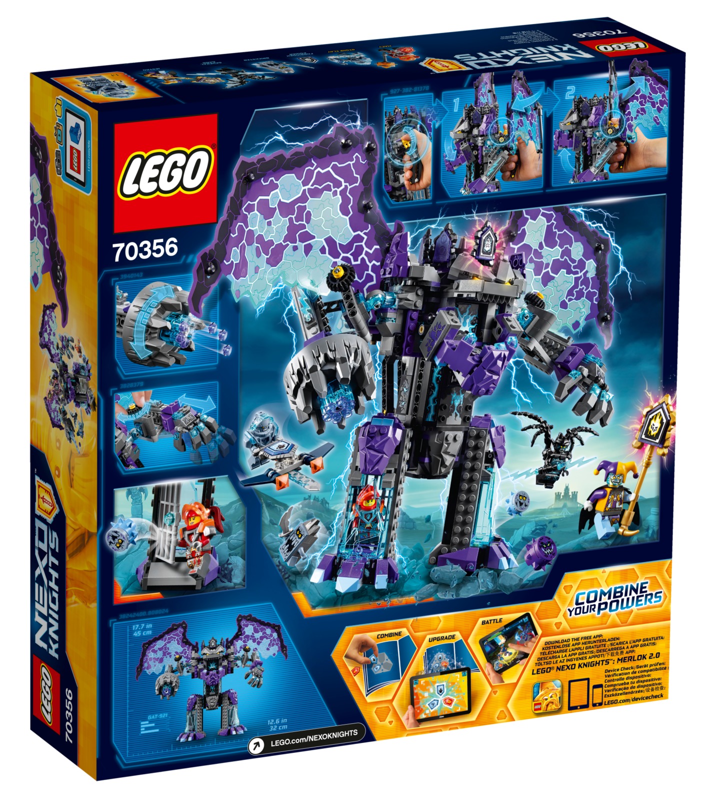 LEGO Nexo Knights - The Stone Colossus of Ultimate Destruction (70356) image