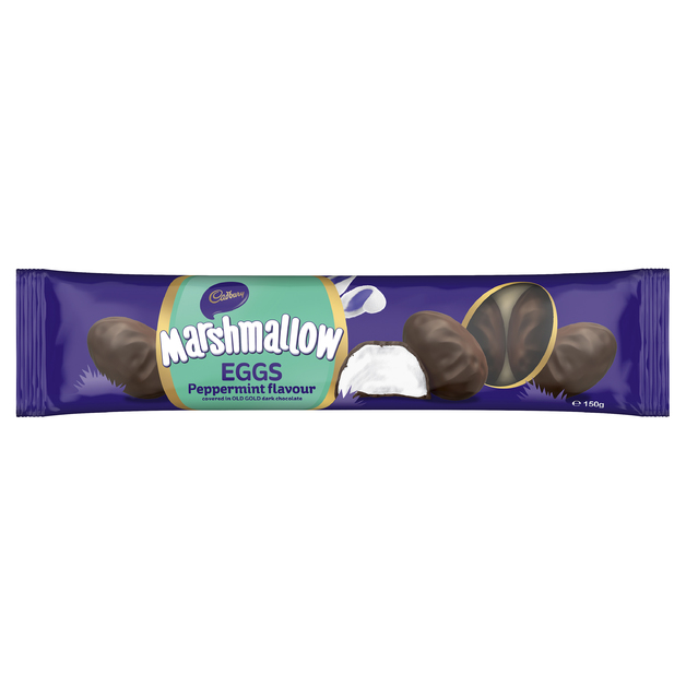Cadbury Dark Peppermint Marshmallow Eggs (6 Pack) at Mighty Ape NZ