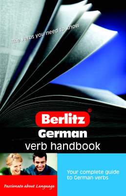 German Verb Berlitz Handbook by Joy Saunders image