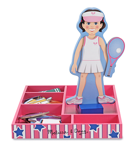 Julia: Magnetic Dress Up Doll + FREE Melissa & Doug Scratch Art