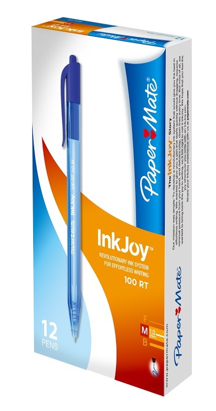 Paper Mate InkJoy Ballpoint Pen 1.0 - Blue (12 Box) image