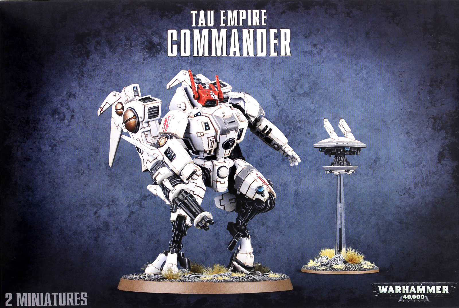 Warhammer 40,000 Tau Commander / XV86 Coldstar Battlesuit image