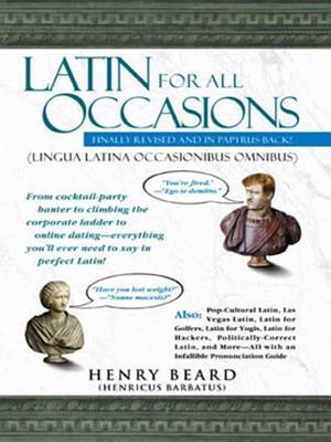 Latin for All Occasions by Howard Beard image
