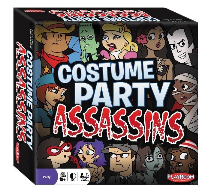 Costume Party Assassins Board Game at Mighty Ape Australia