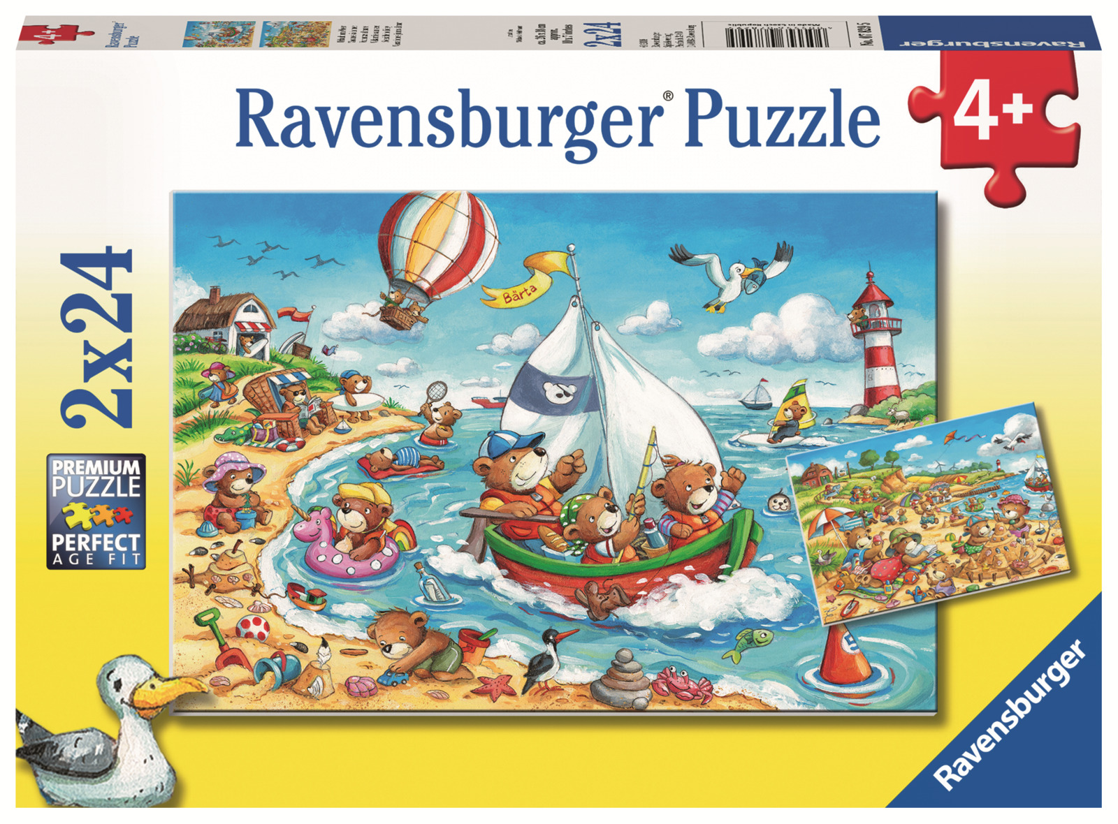 Ravensburger Mini Puzzle Set Seaside Holiday Toy at Mighty Ape NZ