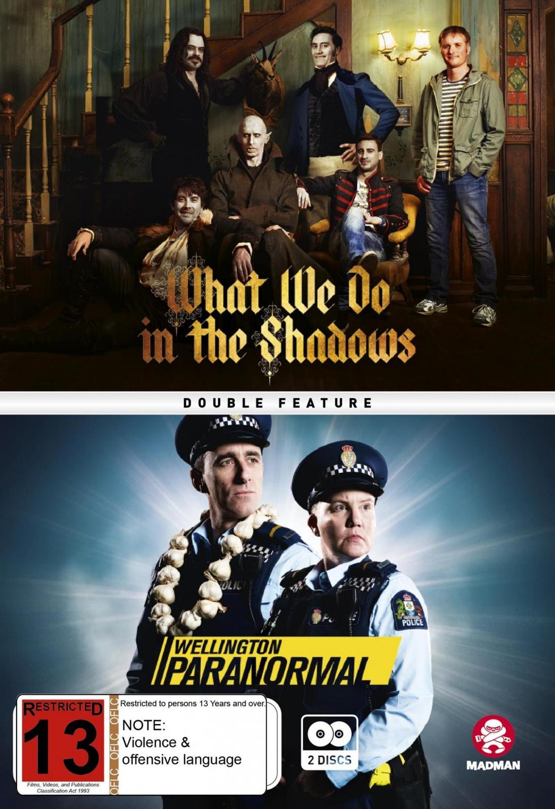 What We Do In The Shadows/Wellington Paranormal Double Pack on DVD image