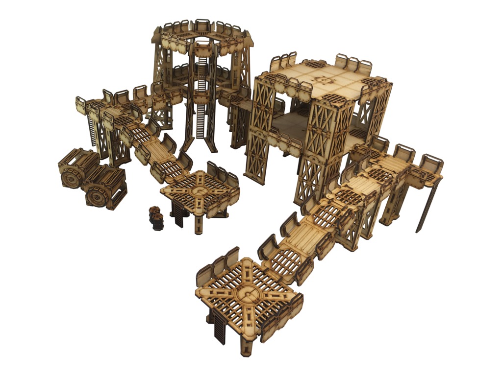 TTCombat: Tabletop Scenics – Sector 1 Industrial Complex image