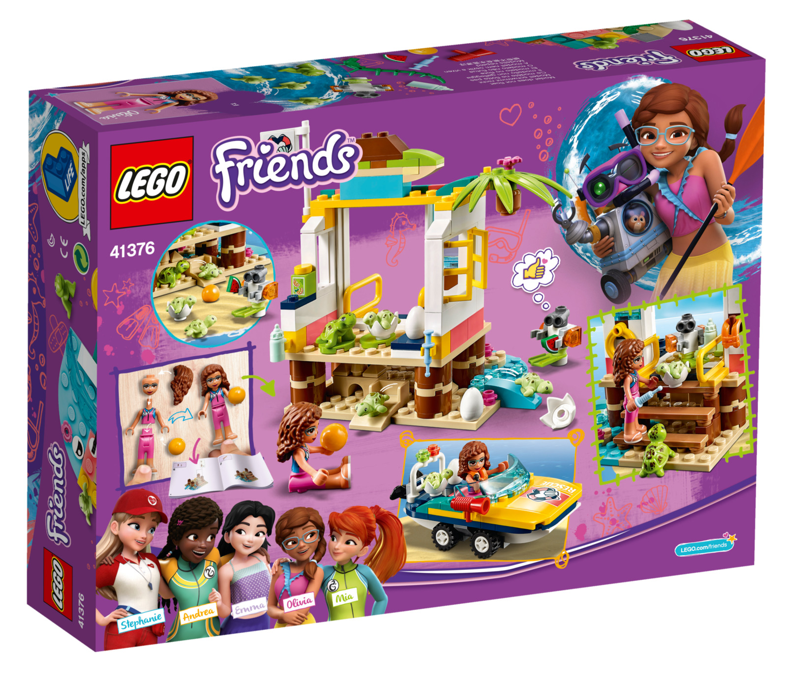 LEGO Friends: Turtles Rescue Mission - (41376) image
