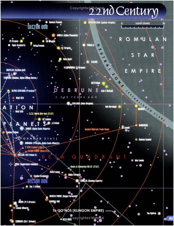 Star Trek: Star Charts by Geoffrey Mandel image