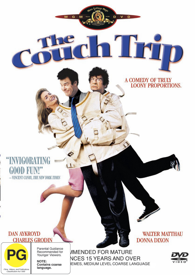 The Couch Trip on DVD