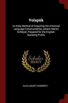 Volapuk by Klas August Linderfelt