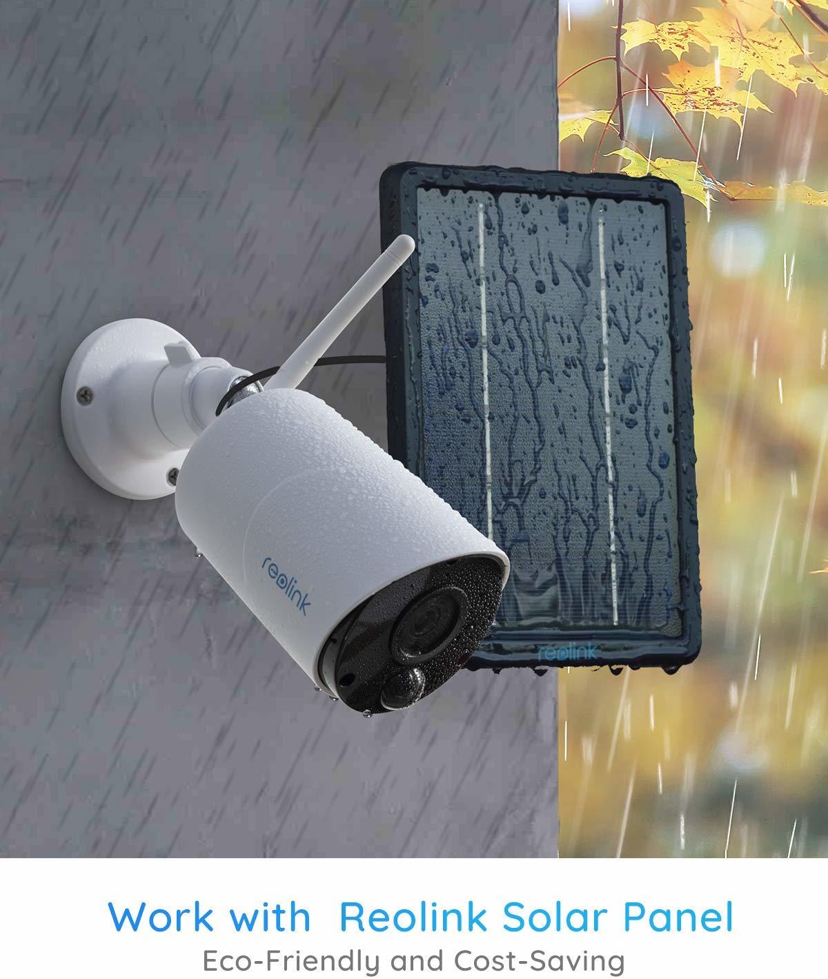 DUPE - Reolink: Argus Eco Wire-Free Rechargeable Battery or Solar Powered Security Camera image