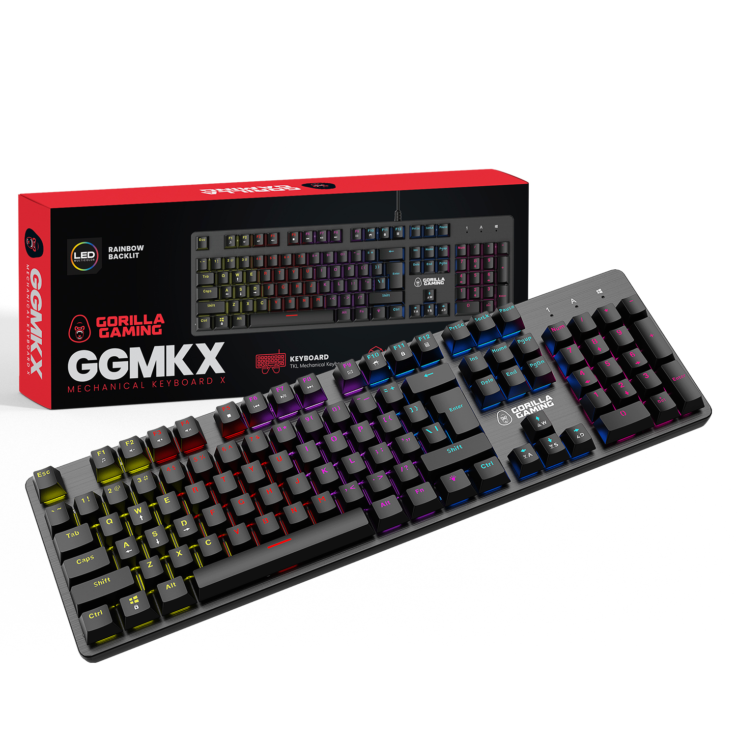 Gorilla Gaming Mechanical Keyboard X InStock Buy Now at Mighty