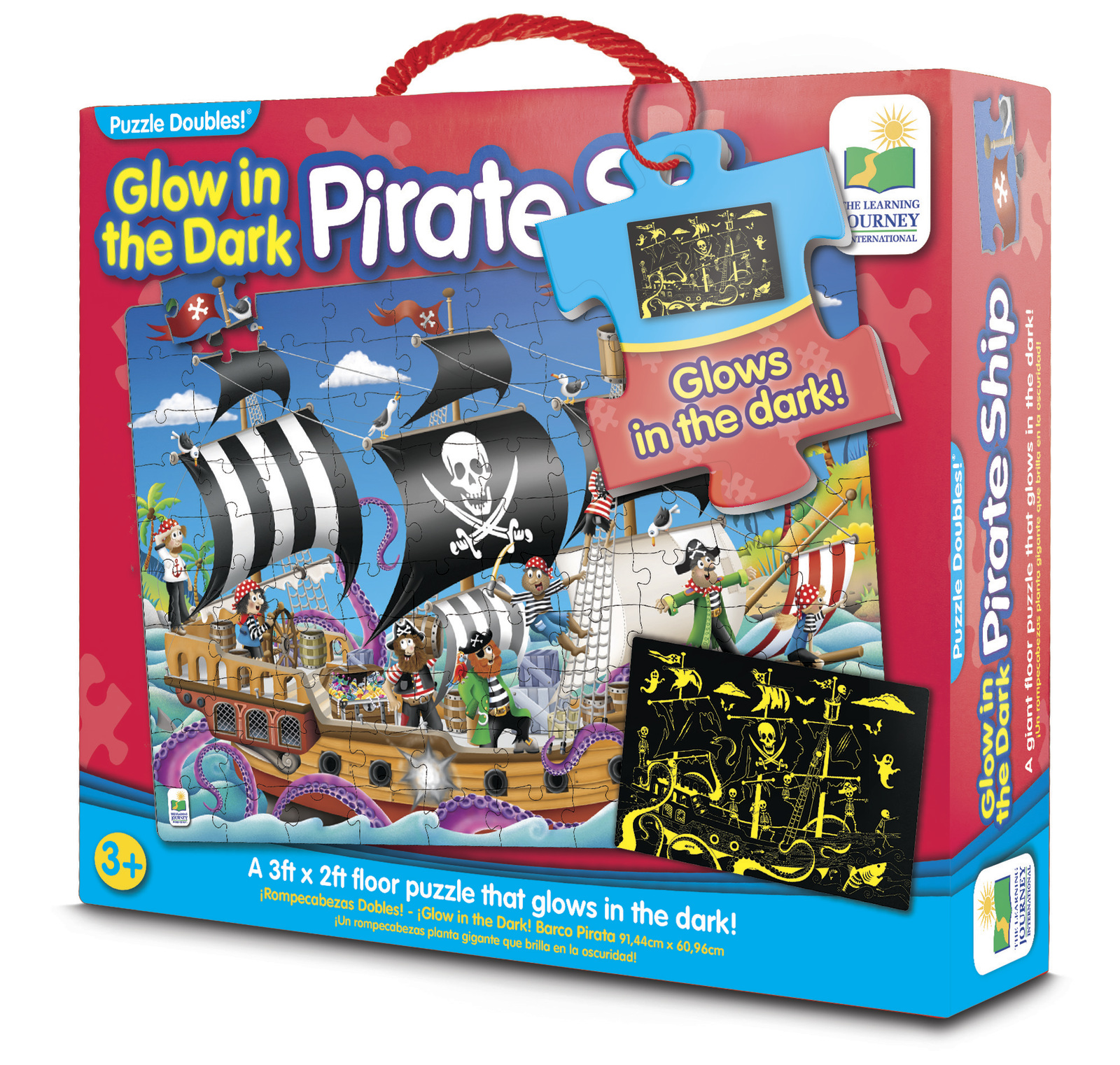 Glow in the Dark Puzzle - Pirate Ship image