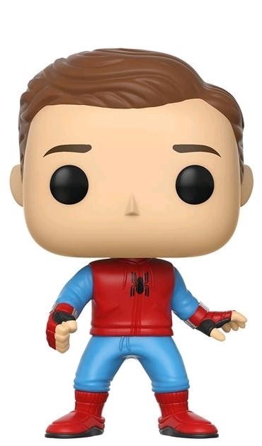 Spider-Man: Homecoming - Spider-Man Homemade Suit (Unmasked) Pop! Vinyl Figure