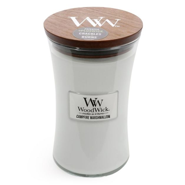 WoodWick Campfire Marshmallow Large Jar Candle Virginia Candle 93336 WoodWick Campfire Marshmallow Large Jar Candle Virginia Candle 93336