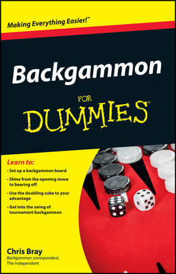 Backgammon For Dummies by Chris Bray image