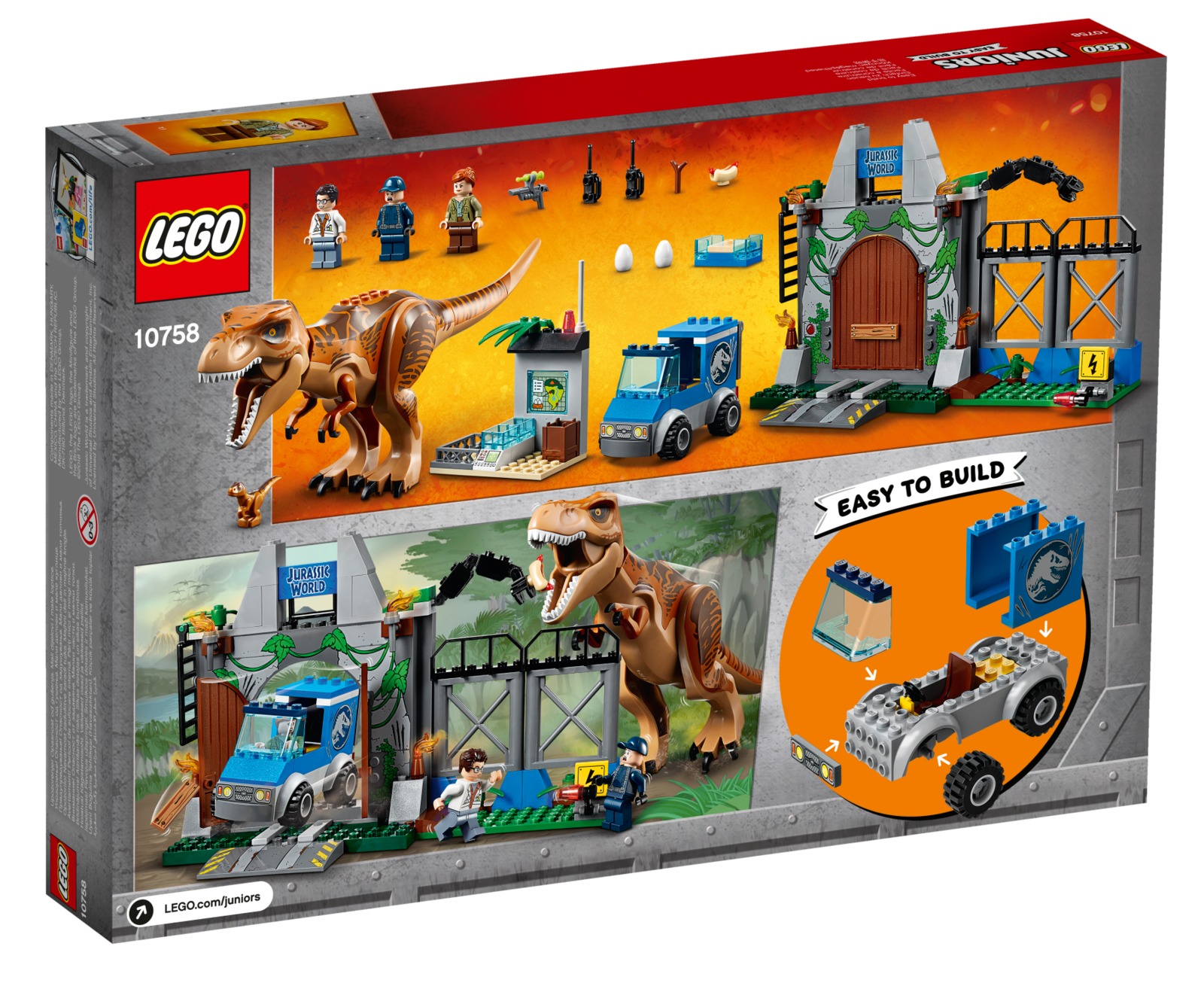 LEGO Juniors: T.Rex Breakout (10758)