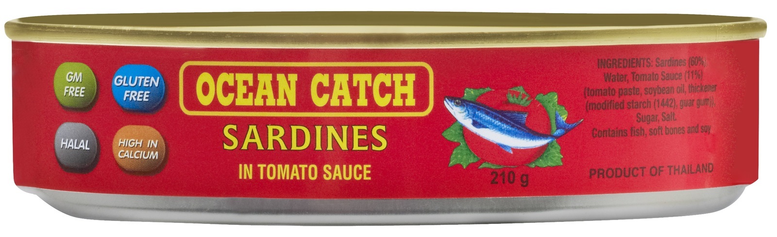 Oceancatch Sardines in Tomato Sauce 210g (12 Pack) image