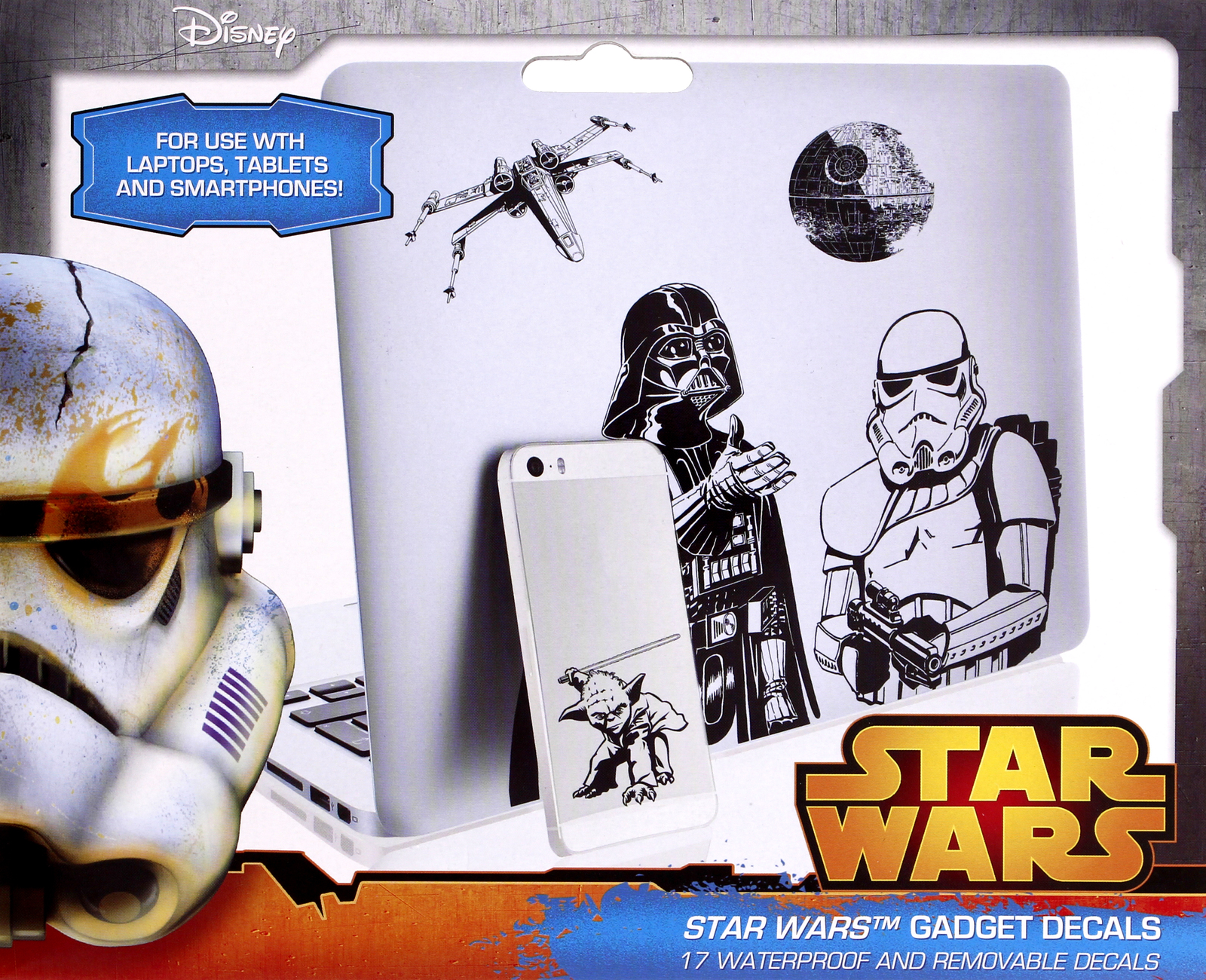Star Wars Gadget Decals Pack of 17 at Mighty Ape NZ
