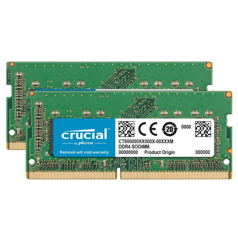 2 x 8GB Crucial DDR4 2400MHz