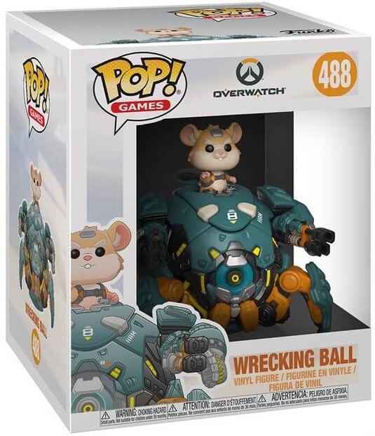 Overwatch - Wrecking Ball 6" Pop! Vinyl Figure image