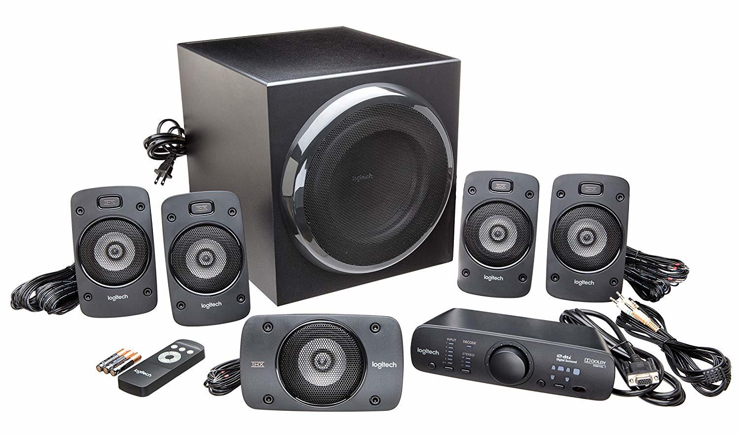 Logitech Z906 Surround Sound Speaker System 5.1 image