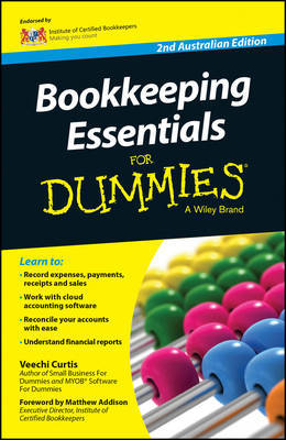 Bookkeeping Essentials For Dummies - Australia by Veechi Curtis image