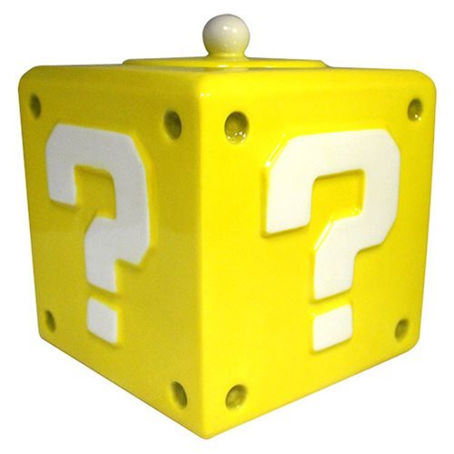 Super Mario Bros: Question Block - Cookie Jar image