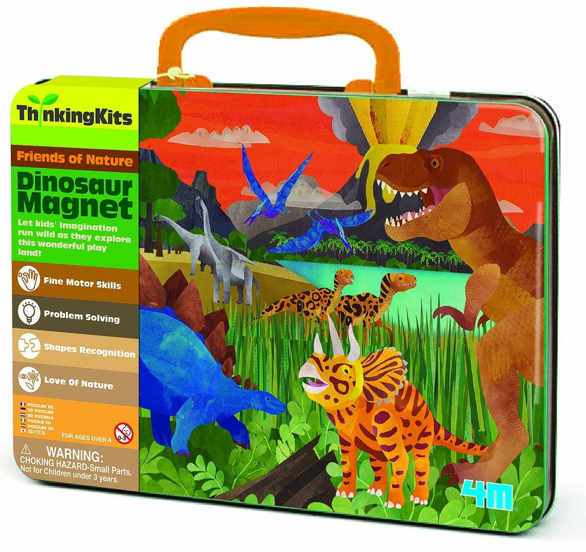 4M: Thinking Kits Dinosaur Magnet Kit image