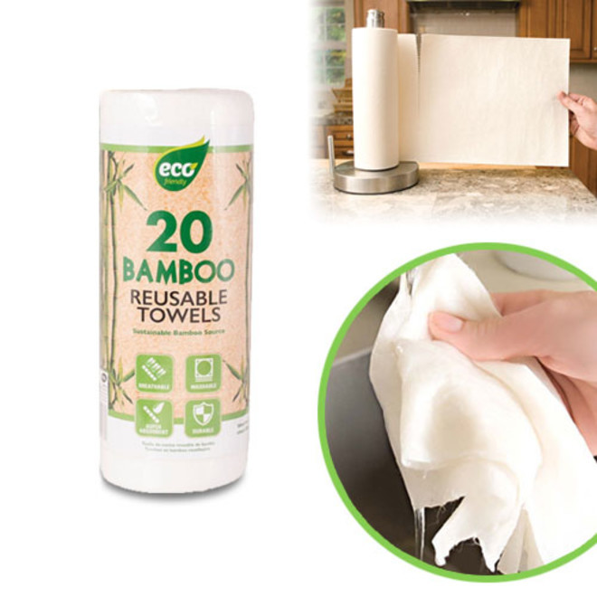 Bamboo Reusable Towels at Mighty Ape NZ